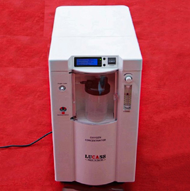 Máy tạo oxy Lucass SZ-5AW được tích hợp thêm chức năng xông khí dung