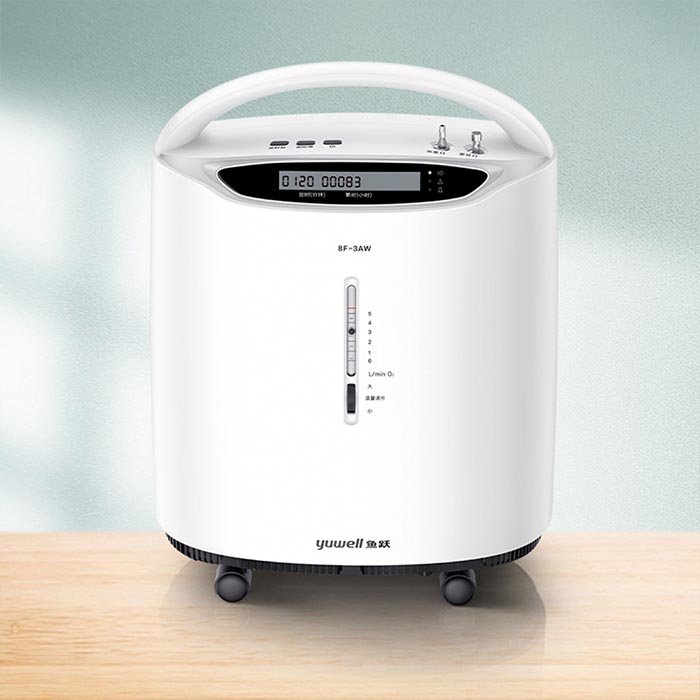 Máy tạo oxy Yuwell 8F-3AW thời gian bảo hành lên tới 36 tháng