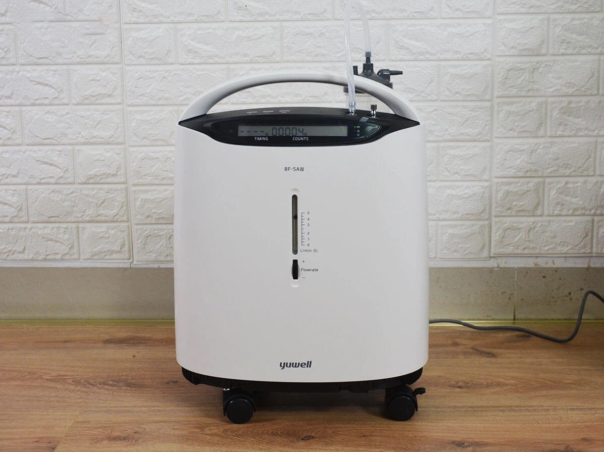Máy Tạo Oxy Yuwell 8F-5AW với thiết kế đẹp