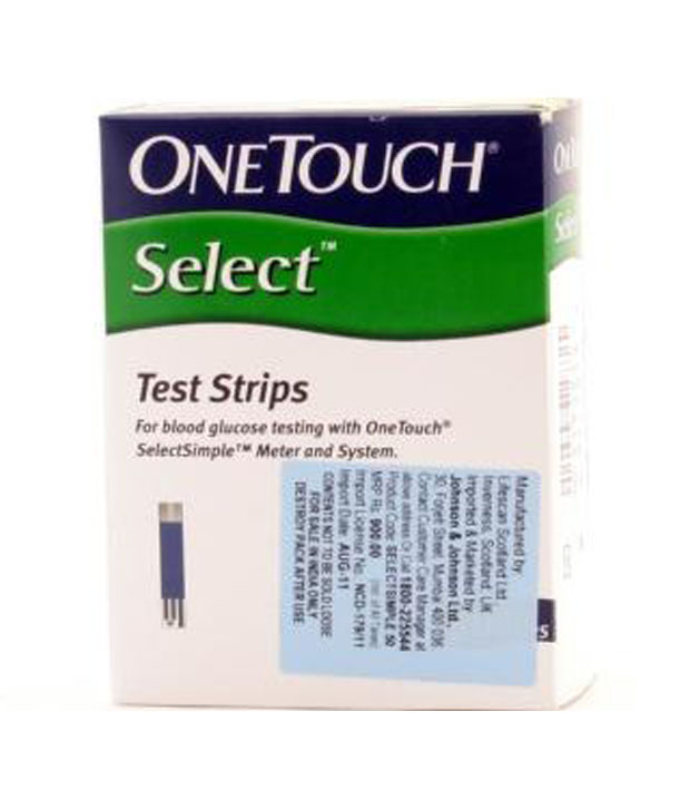 Que thử của máy đo đường huyết OneTouch Select Simple