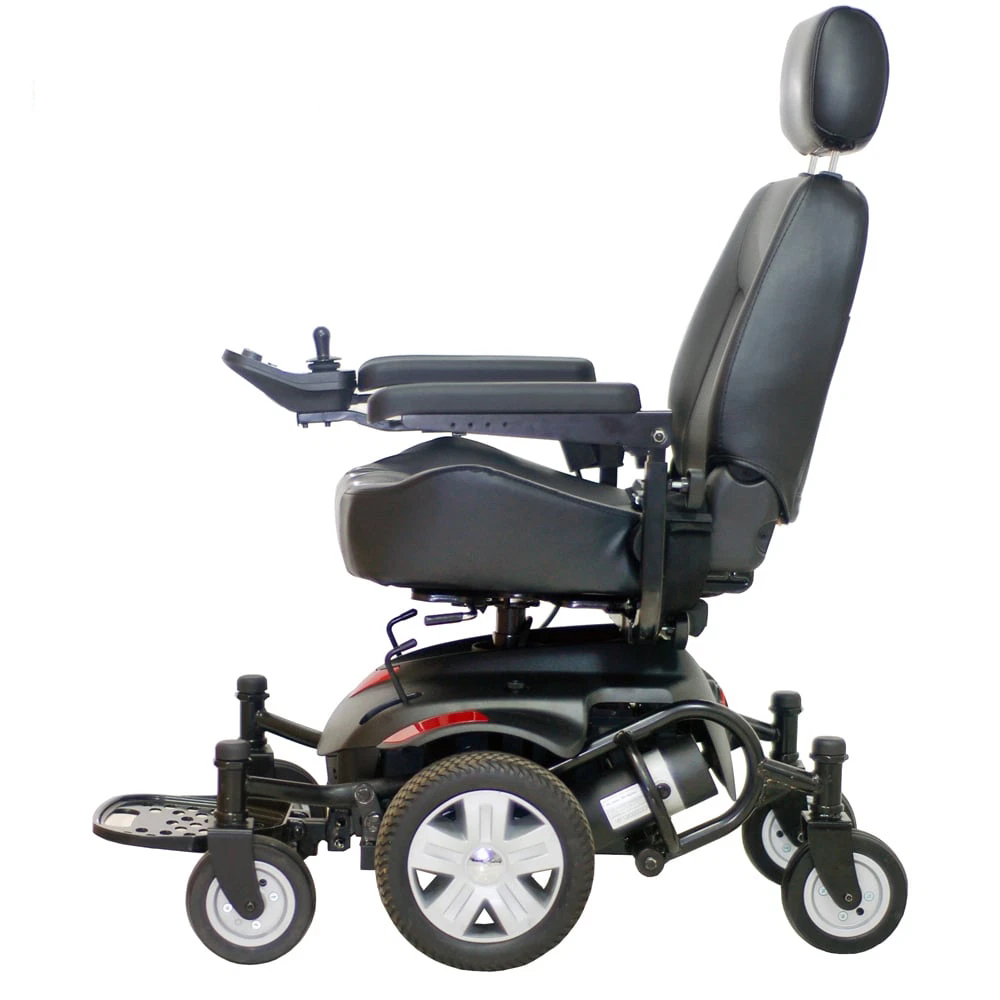 Xe lăn điện cao cấp Inspire trang bị hệ thống chống sốc, rất an toàn