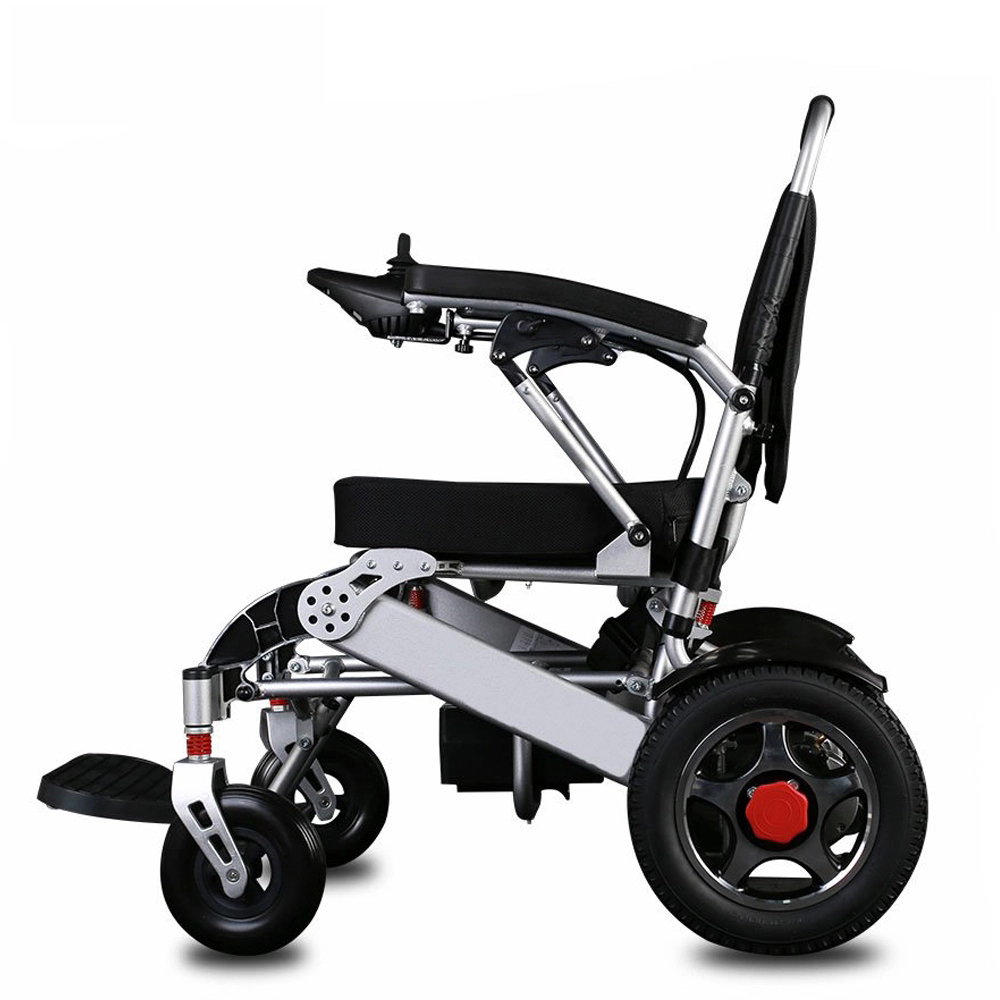 Xe lăn điện gấp tự động D19 thiết kế của sản phẩm tạo nên sự thoải mái cho người dùng