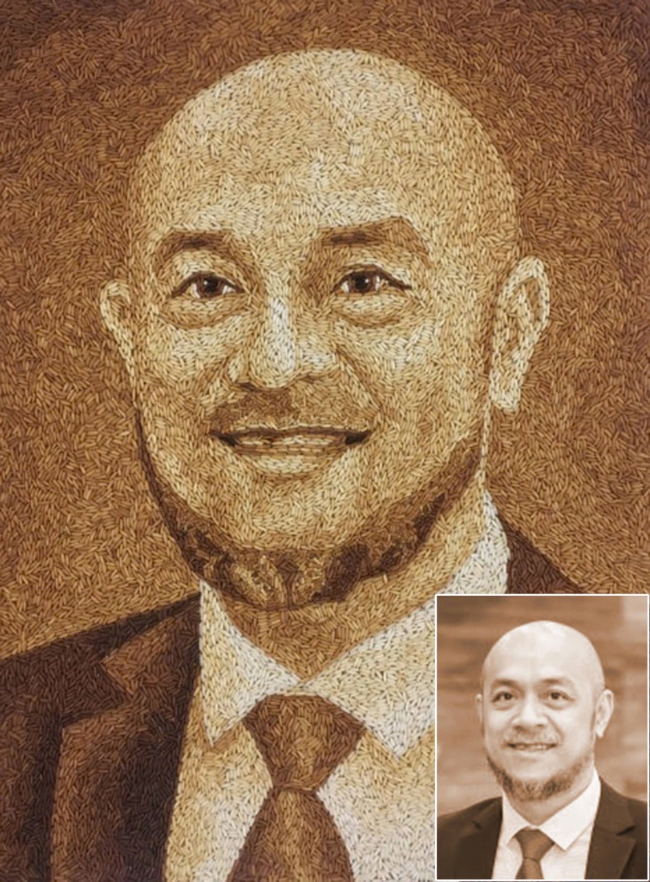 Tranh Gạo Rang Chân Dung 2025 27