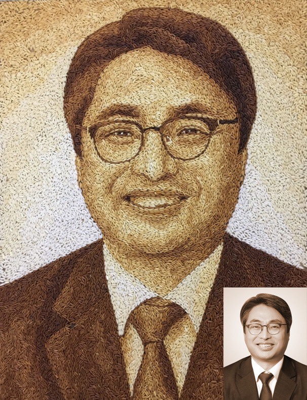 Tranh Gạo Rang Chân Dung 2025 48