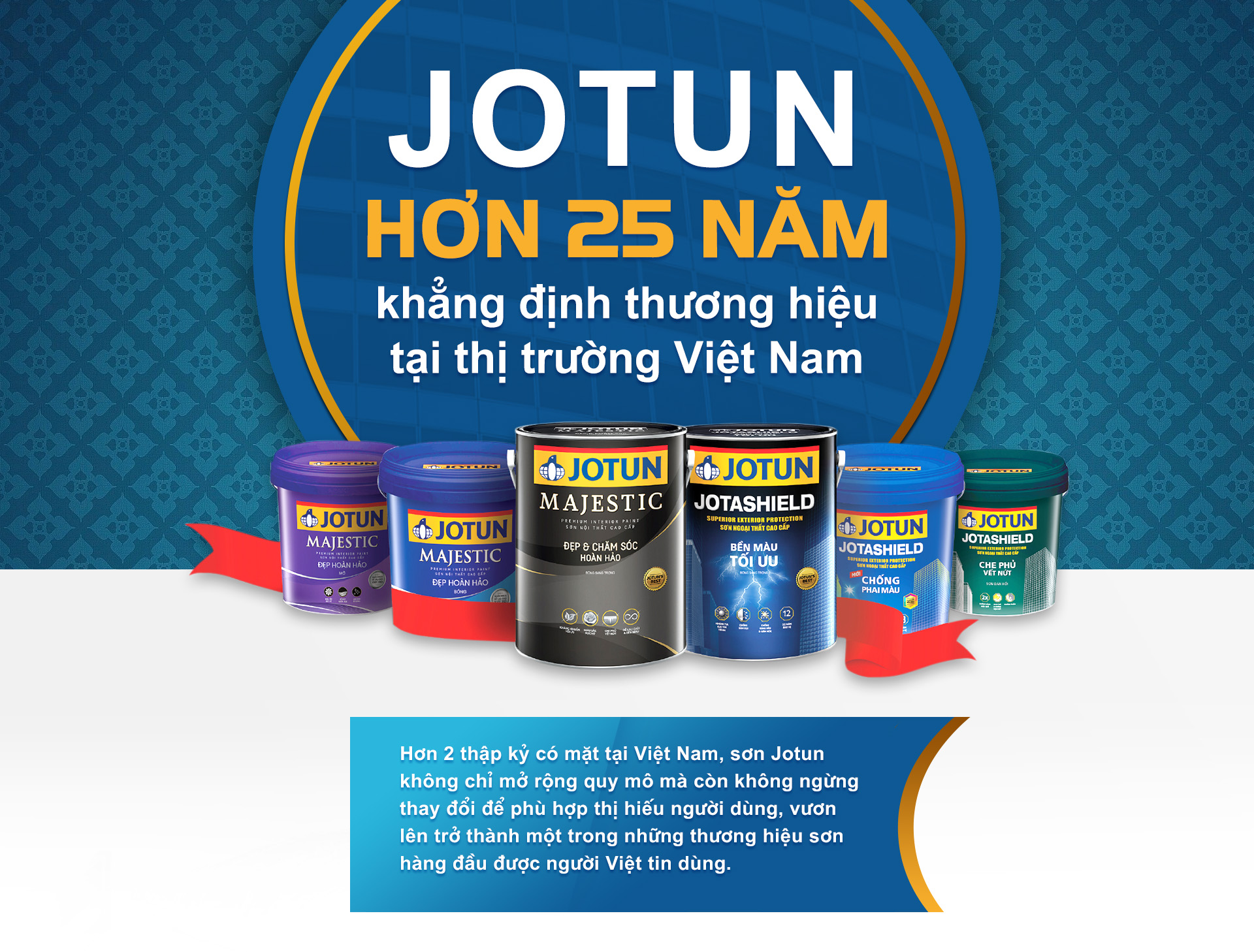 Jotun Hơn 25 Năm Khẳng Định Thương Hiệu