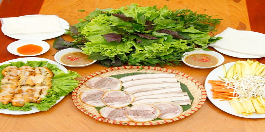 bánh tráng thịt heo đặc sản đà nẵng