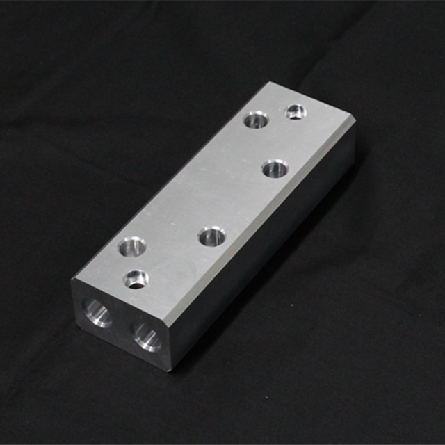 CNC milling aluminum part