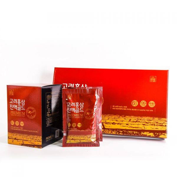Nước hồng sâm nguyên chất Daedong Premium Korea Red Ginseng Gold 80ml - 30 gói