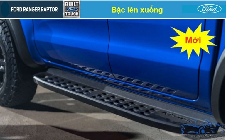 Giới thiệu chi tiết Ford Ranger Raptor: siêu phẩm bán tải nhập khẩu 2019 21 bệ bước lên xuống ford ranger raptor 2019