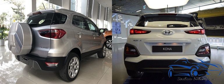 So sánh Ecosport và Kona: chuyên gia đường phố đối đầu với tân binh hạng nặng 3 den sau xe ecoport kona result