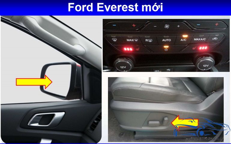 Ford Everest Titanium Bi-turbo: xe SUV cho người "sành điệu" 12 ghế chỉnh điện ford everest 2019