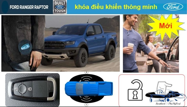 Giới thiệu chi tiết Ford Ranger Raptor: siêu phẩm bán tải nhập khẩu 2019 10 khóa điều khiển thông minh ford ranger raptor 2019