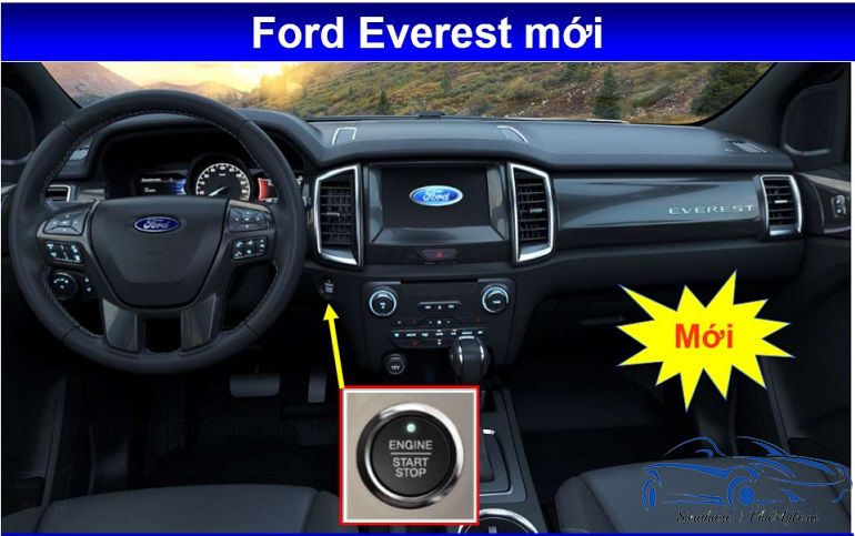 Ford Everest Titanium Bi-turbo: xe SUV cho người "sành điệu" 13 khởi động start stop trên ford everest 2019