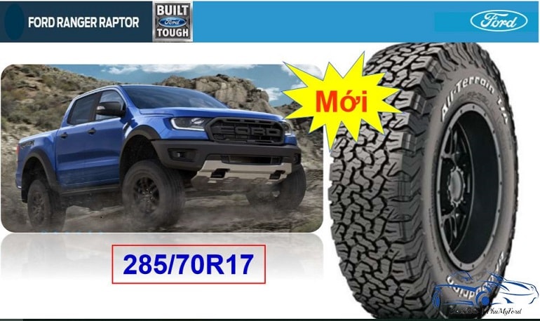 Giới thiệu chi tiết Ford Ranger Raptor: siêu phẩm bán tải nhập khẩu 2019 16 mâm lốp xe ford ranger raptor 2019