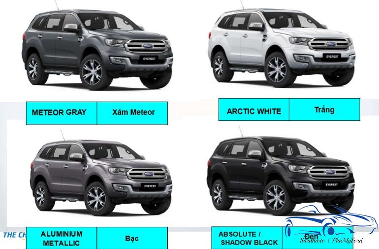 Ford Everest Titanium Bi-turbo: xe SUV cho người "sành điệu" 25 mau sac ford everest 2019