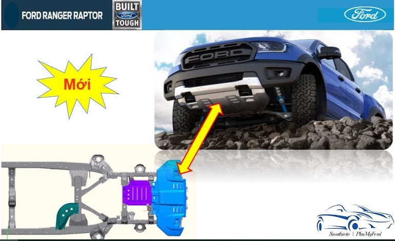 Giới thiệu chi tiết Ford Ranger Raptor: siêu phẩm bán tải nhập khẩu 2019 4 ốp cản trước ford ranger raptor 2019