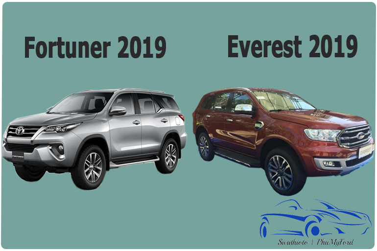 So sánh Everest Bi-turbo với Fortuner 2.8V: SUV hạng nặng "đụng nhau" 1 so sanh everest voi fortuner