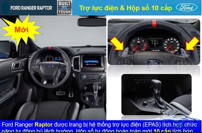 Giới thiệu chi tiết Ford Ranger Raptor: siêu phẩm bán tải nhập khẩu 2019 9 vị trí lái ford ranger raptor 2019