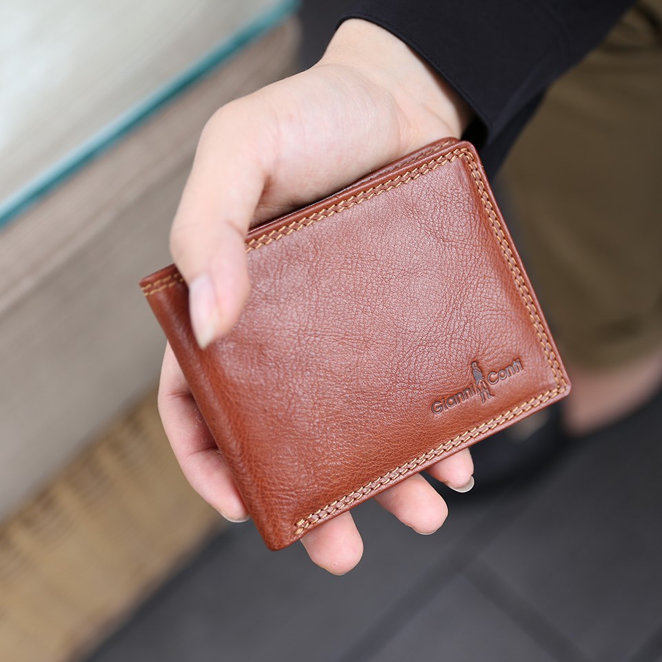 Ví da nam thảo mộc cao cấp