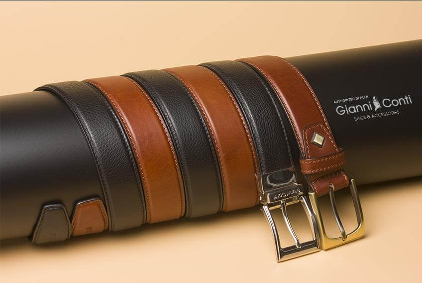 Thắt lưng nam da bò