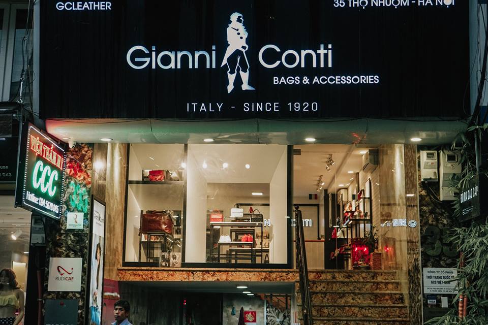 Gianni Conti thương hiệu đồ da Ý