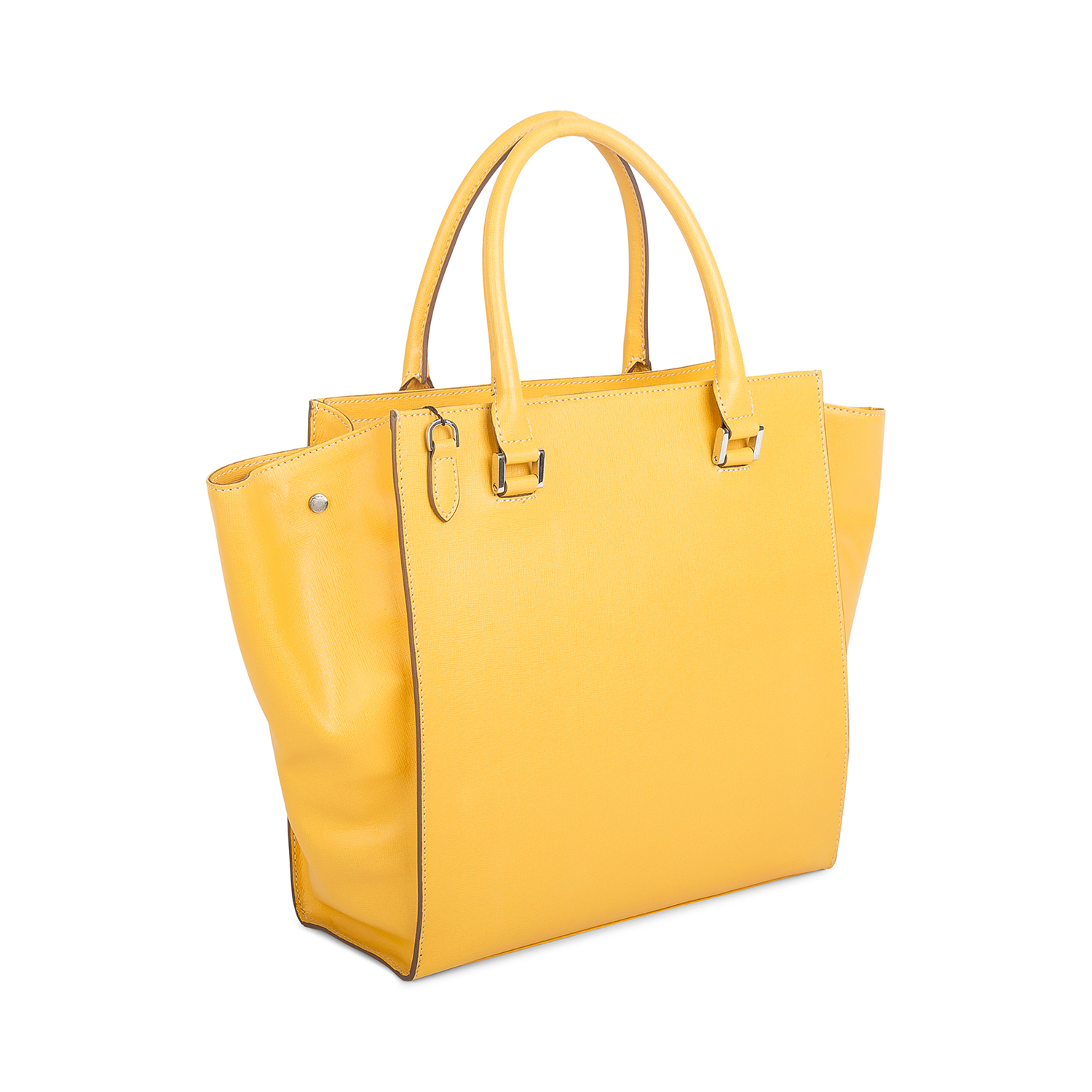 Túi da nữ màu vàng