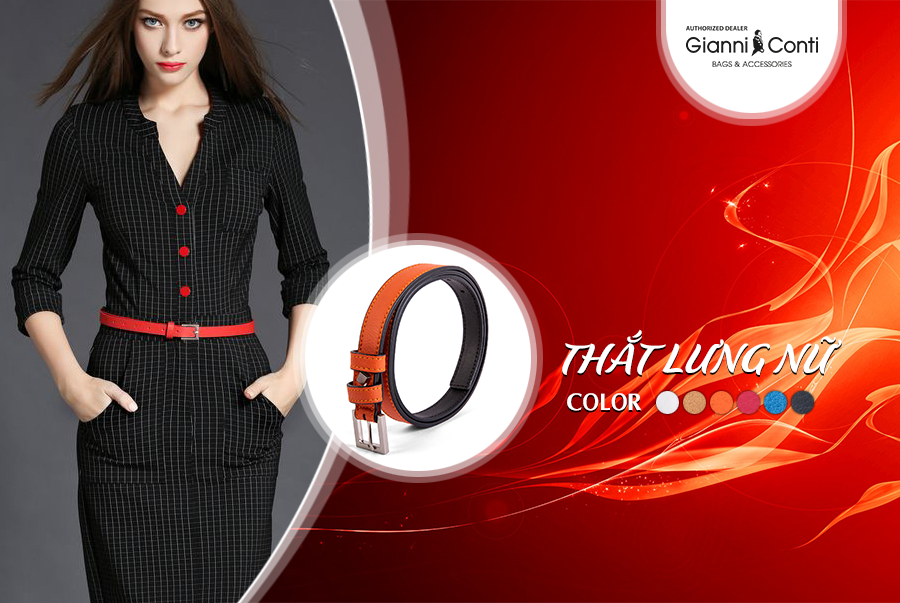 Thắt lưng da nữ