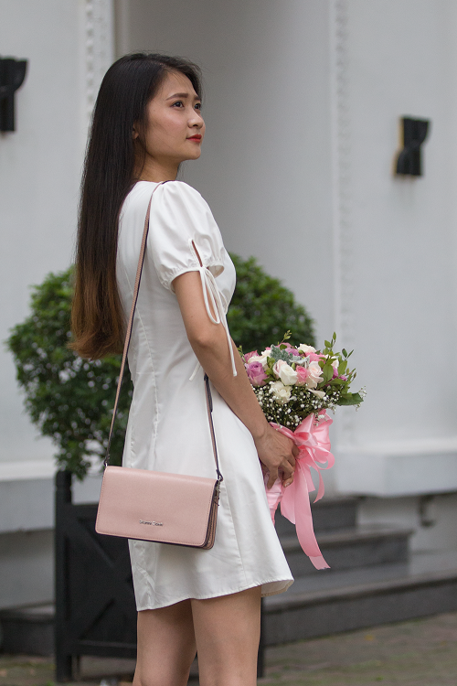 Túi da nữ đeo chéo Gianni Conti