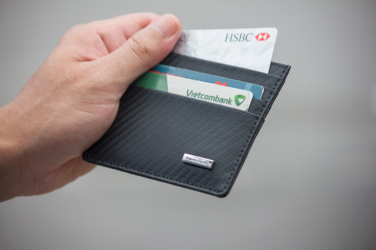 Ví đựng thẻ da bò