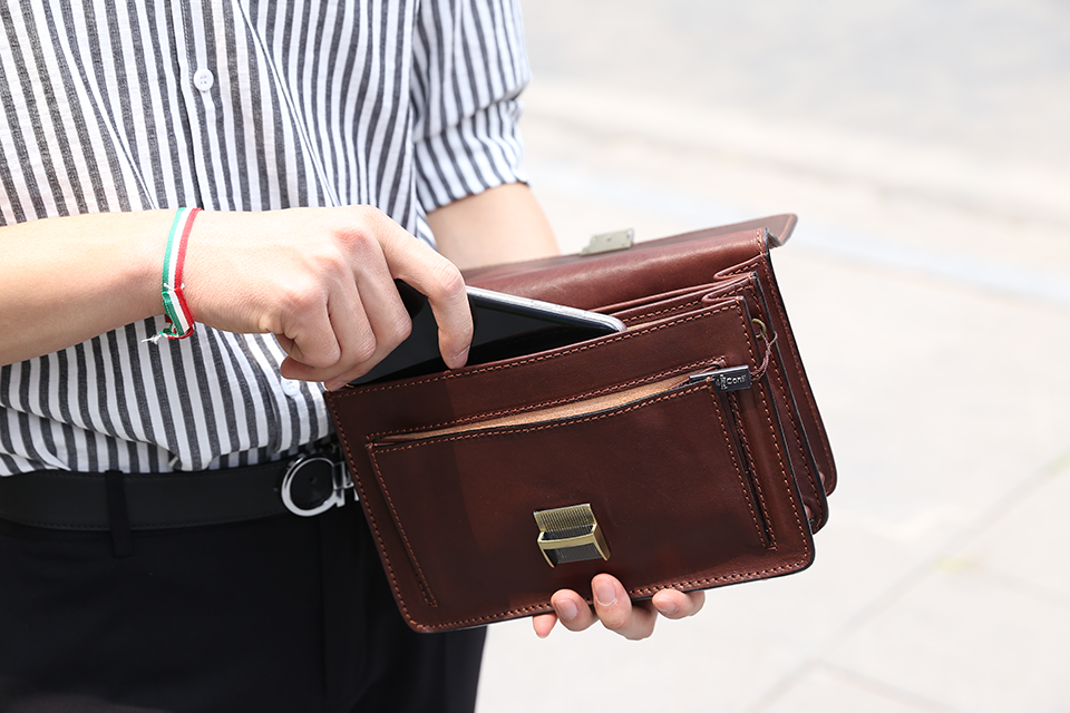 Ví nam cầm tay do thô thuộc thảo mộc