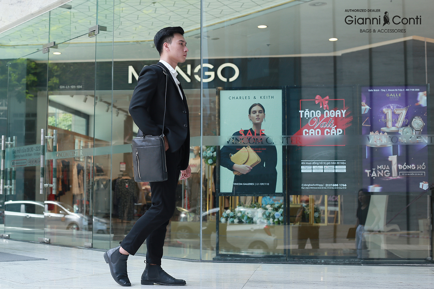 Túi đeo chéo da bò cao cấp