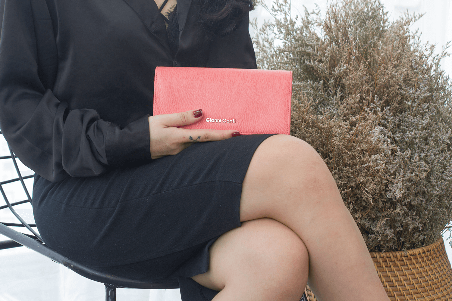 ví nắp gập thời trang