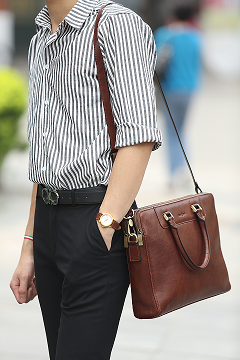 Túi da nam hàng hiệu