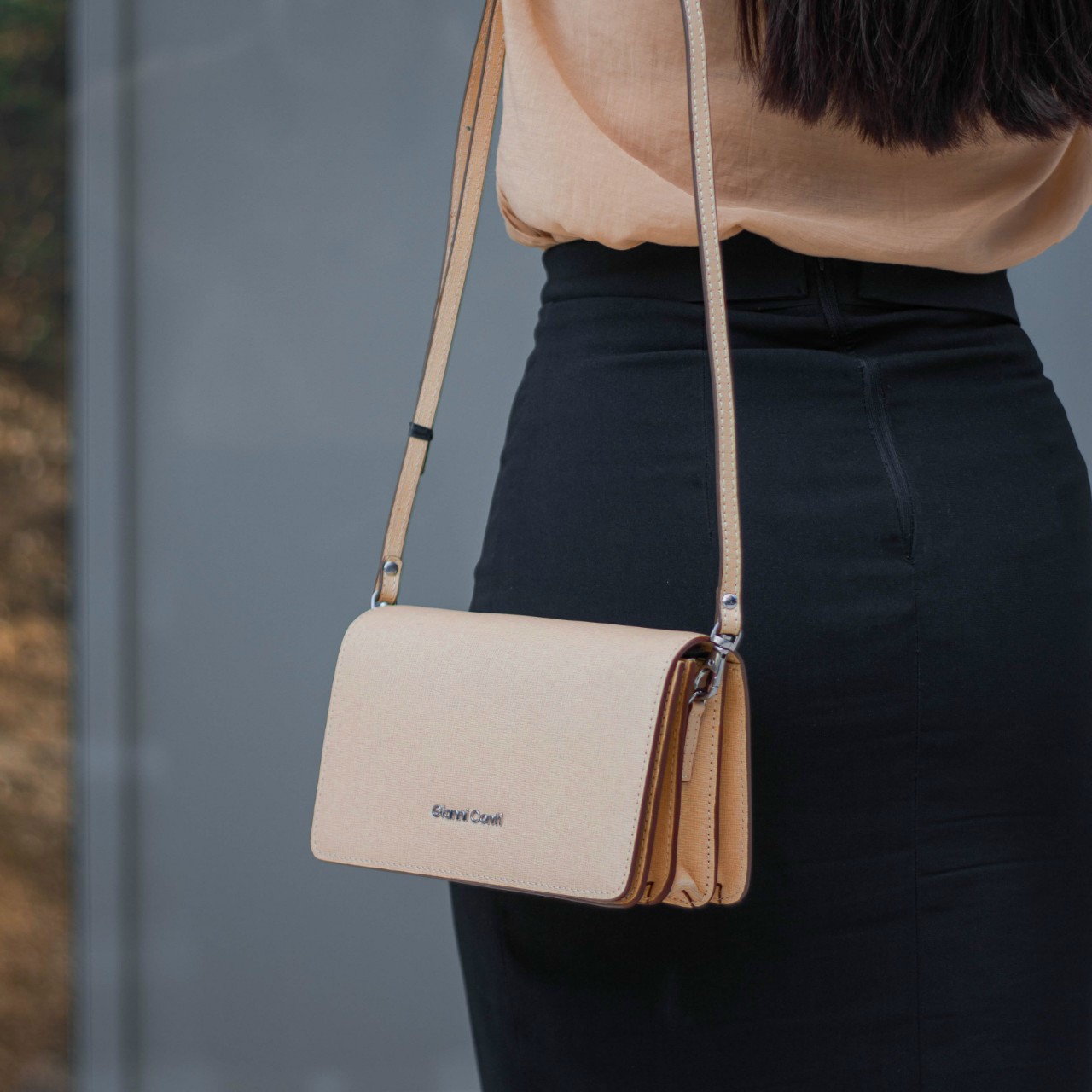 Túi đeo chéo da bò cao cấp