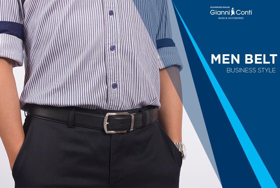 Thắt lưng nam màu đen