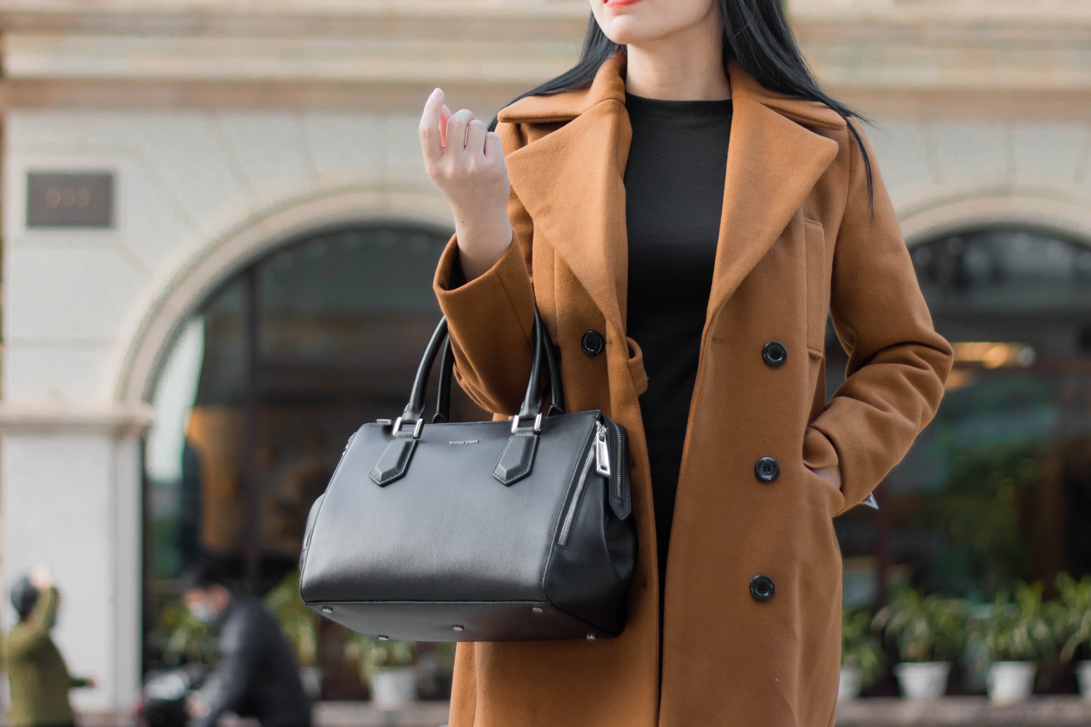 Túi xách nữ công sở màu đen