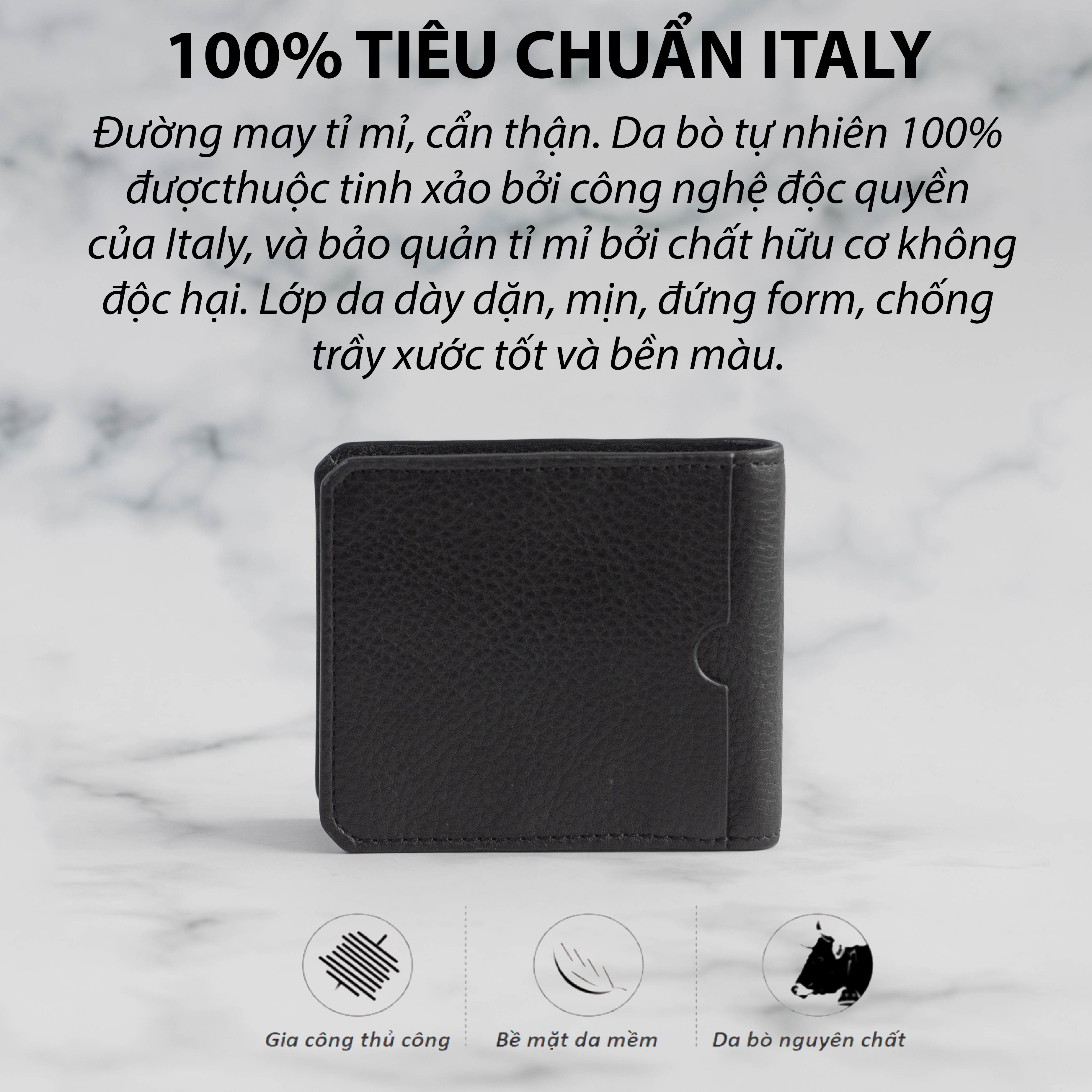 ví nam mini da bò cao cấp