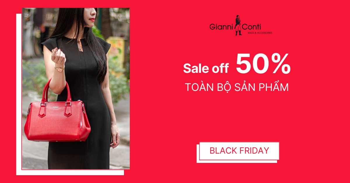 Black Friday 2023 Tại Gianni Conti 