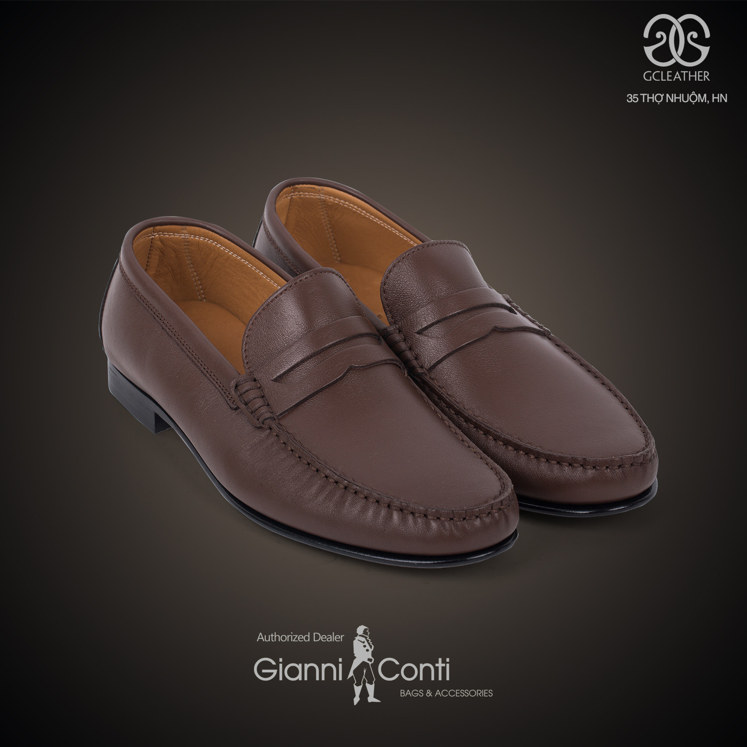 Giày da Ý Gianni Conti