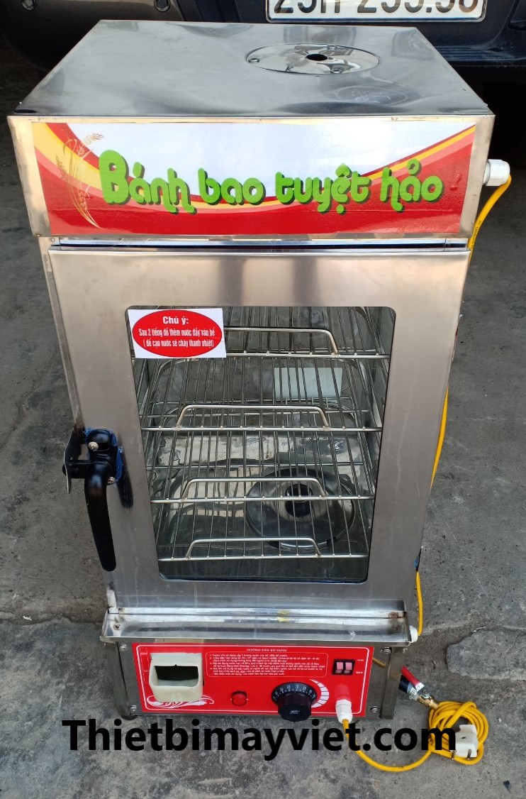 Tủ Hấp Bánh Bao 4 Khay Việt Nam