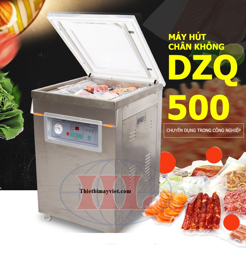 Máy hút chân không 1 buồng DZQ-500