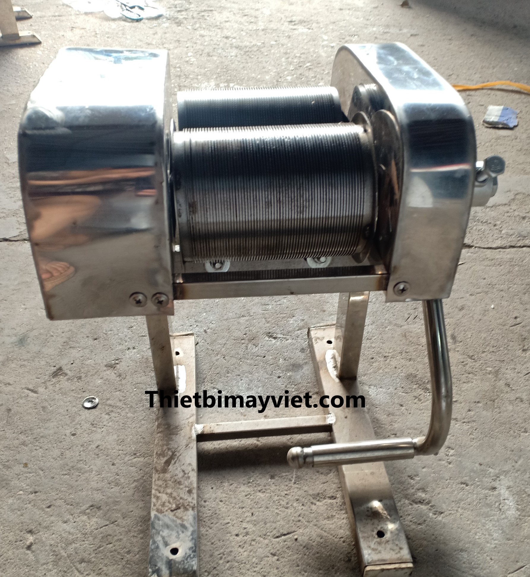 Máy Thái Bì Inox nhỏ