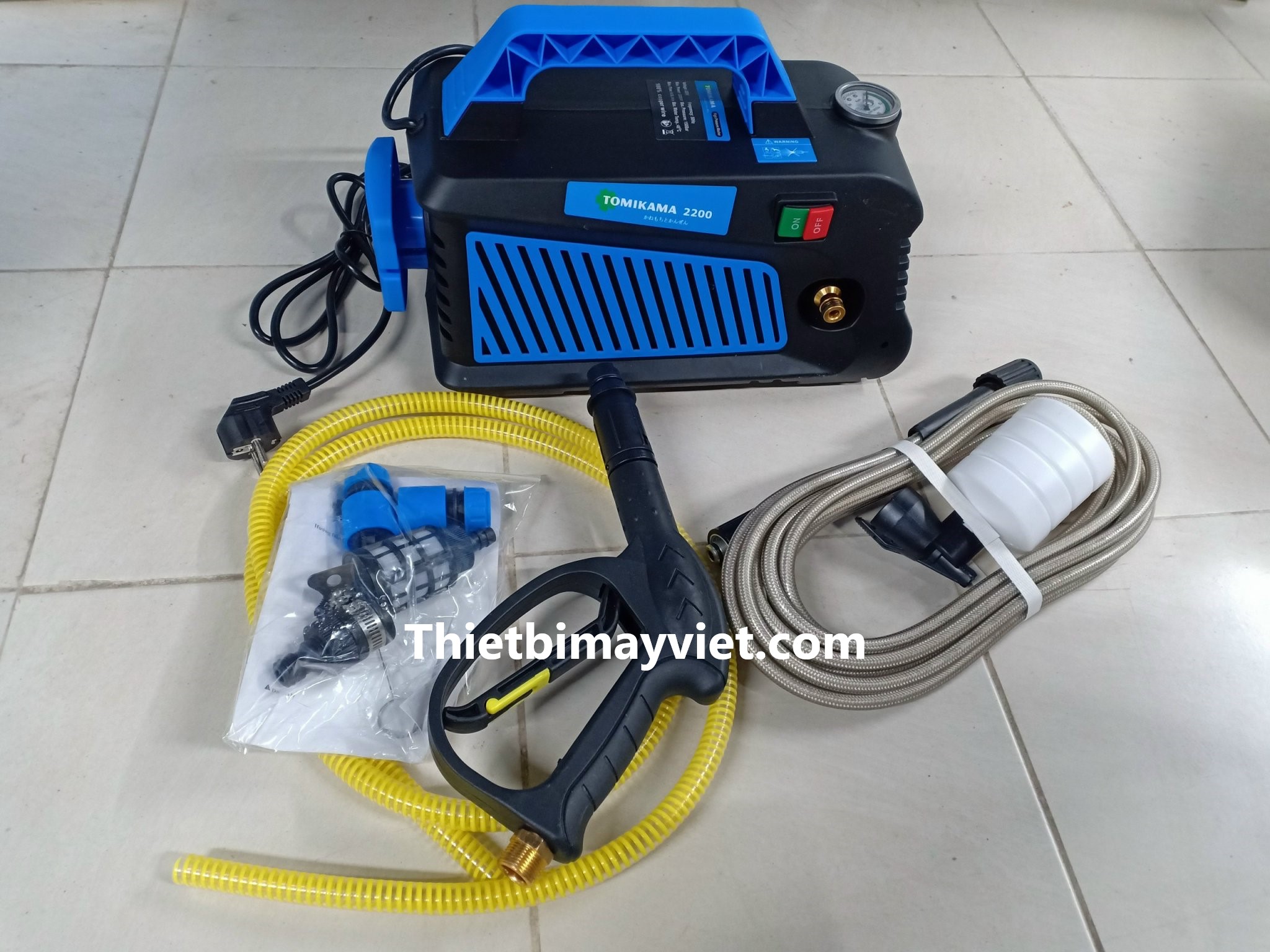 Máy rửa xe Tomikama 2200