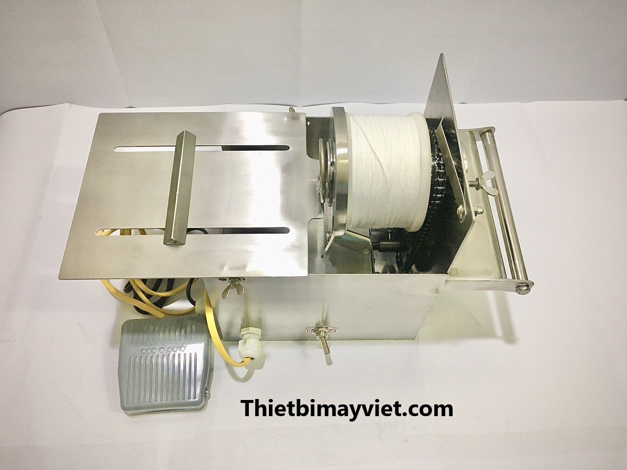 Máy Buộc Chỉ Xúc Xích Điện