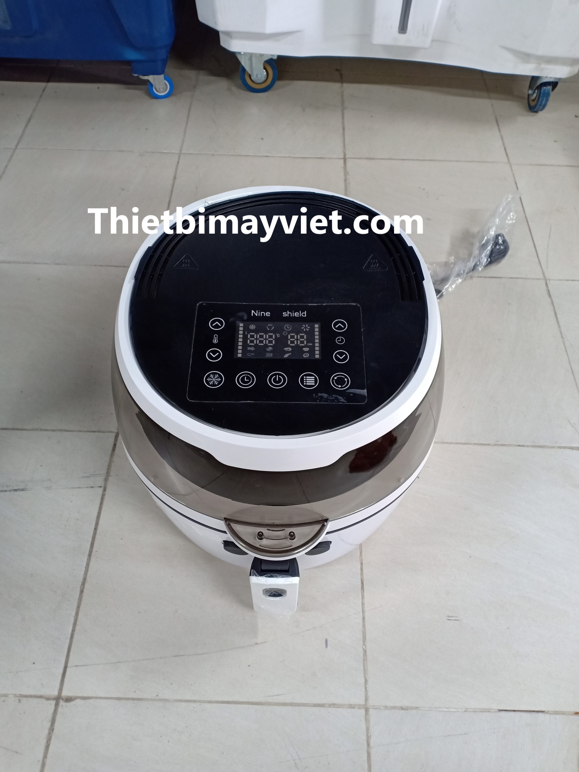 Nồi Chiên Không Dầu Nine Shield 8L Cảm Ứng