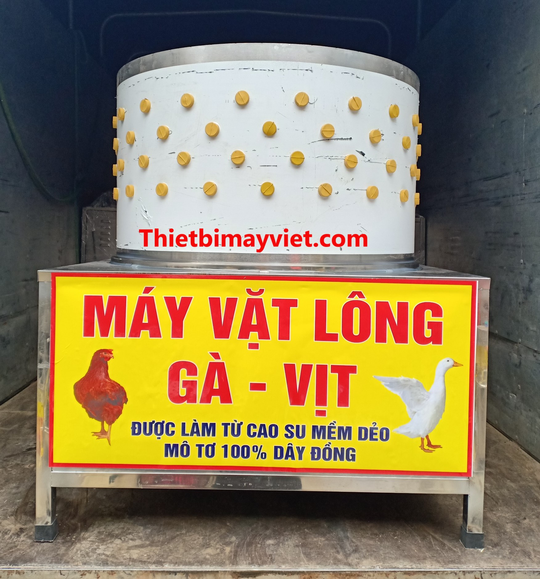 Máy Vặt Lông Gà Phi 80