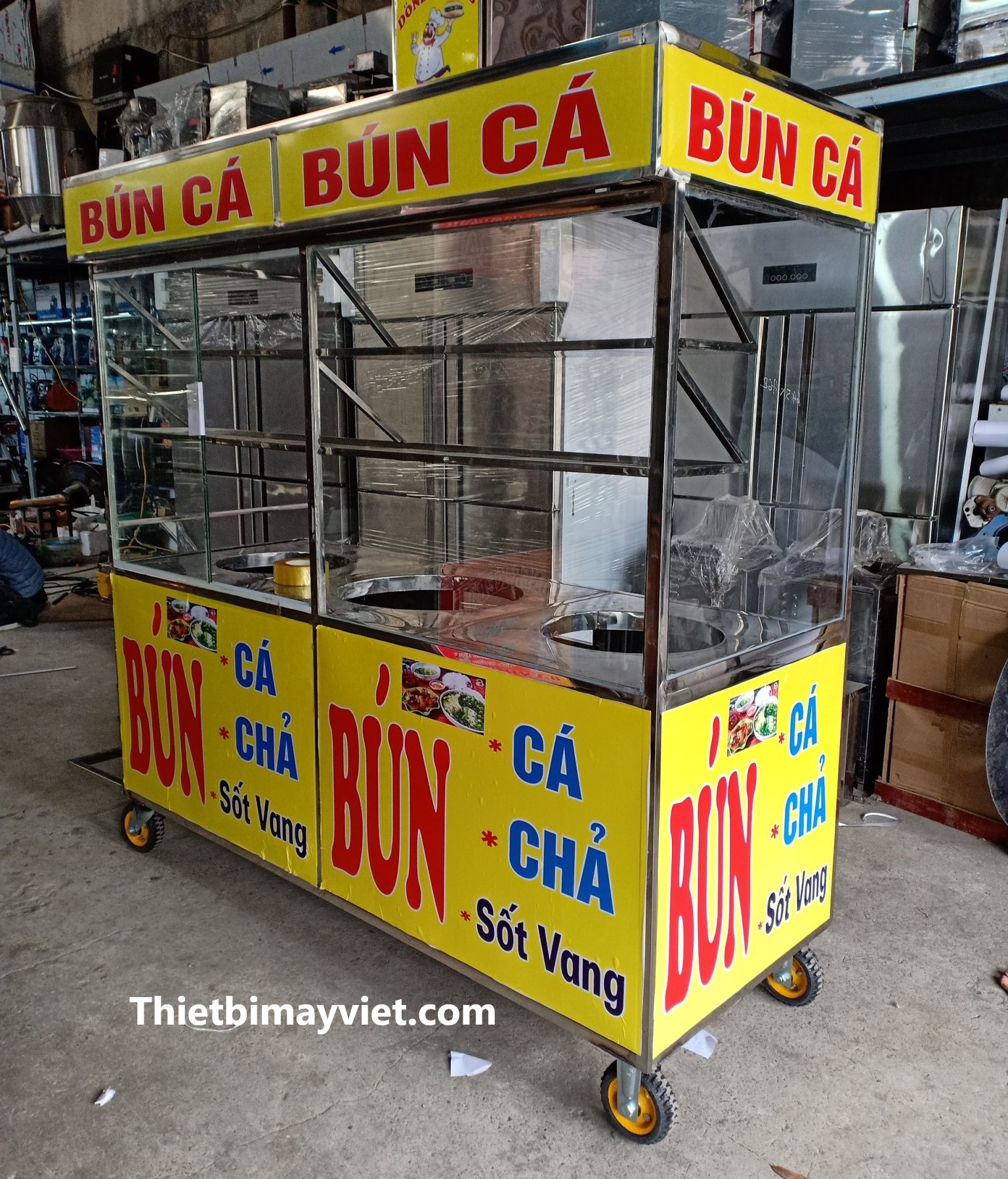 Xe Bún Cá 1m8x60x1m8