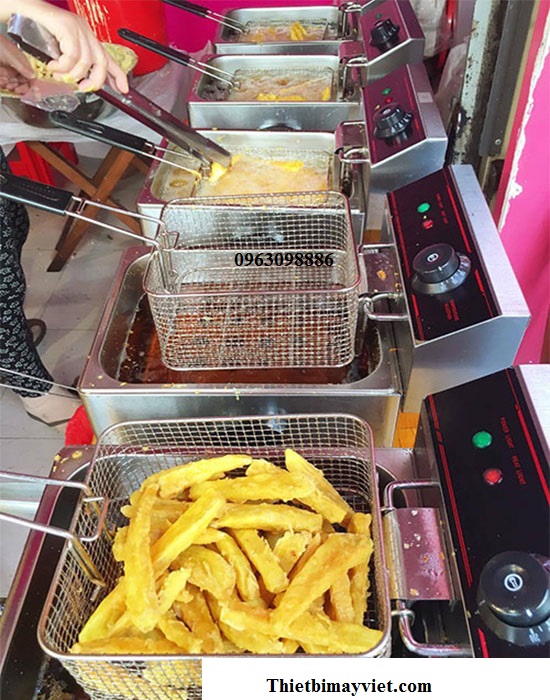 Bếp chiên điện đơn 6 Lít
