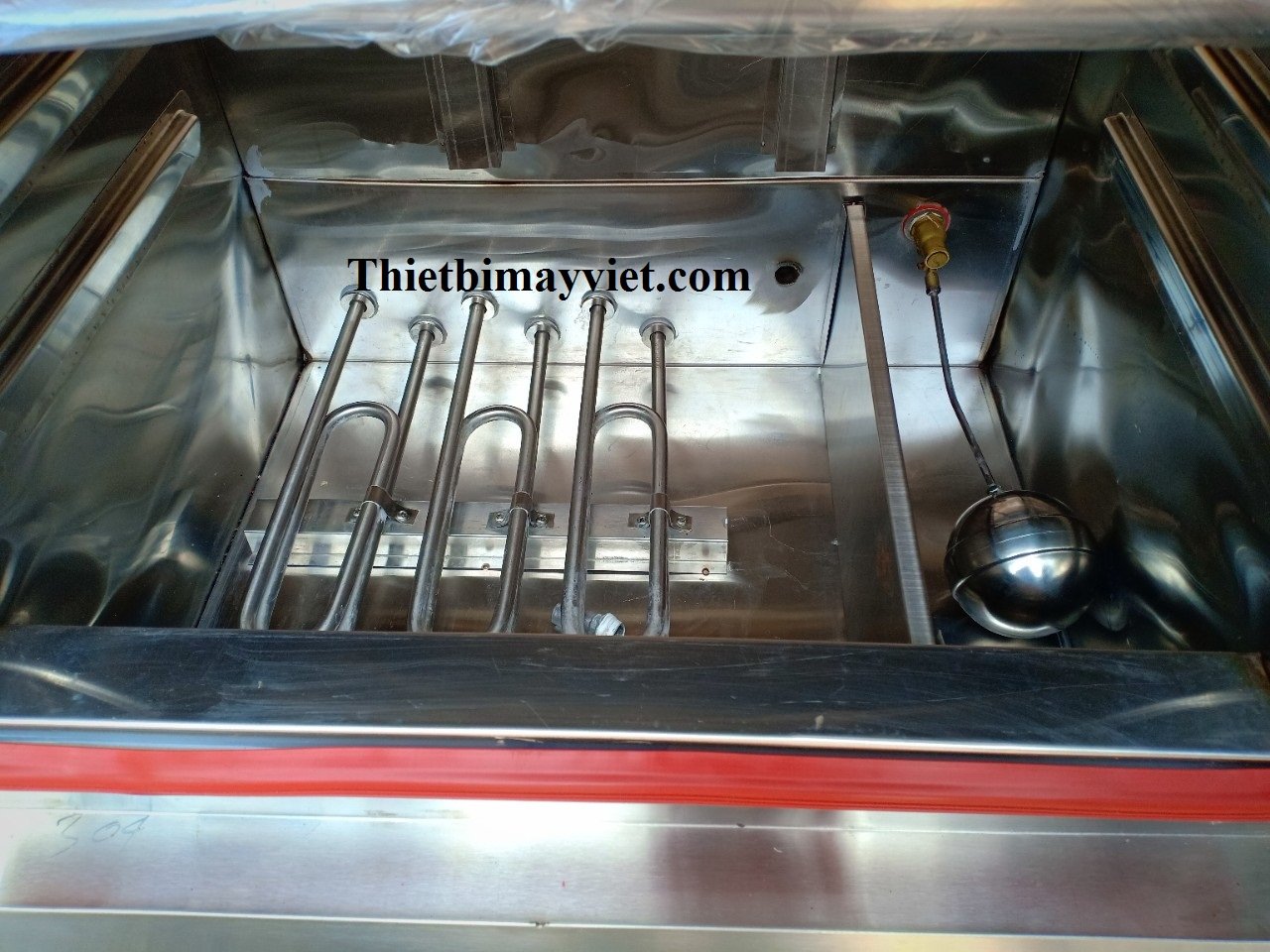 Tủ Nấu Cơm 24 Khay Kết Hợp Ga - Điện Hẹn Giờ Bằng Cơ Và Aptomat