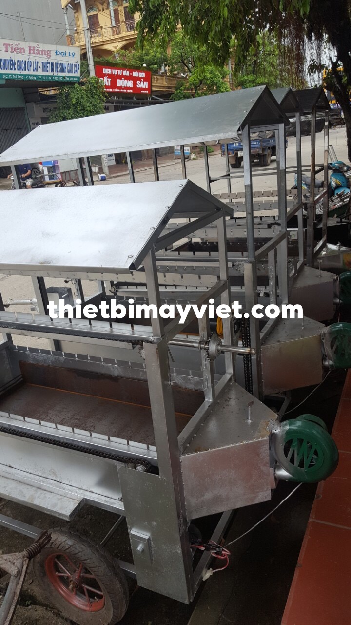 Lò Nướng Vịt, Lò Quay Vịt Inox Dùng Than
